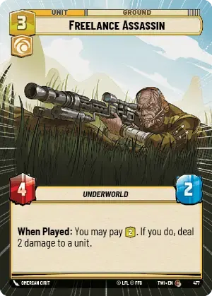Freelance Assassin - HYPERSPACE-FOIL