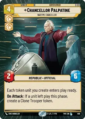 Chancellor Palpatine - HYPERSPACE-FOIL