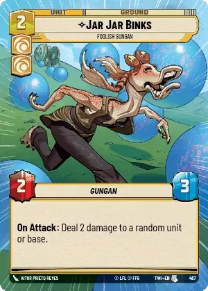 Jar Binks - HYPERSPACE-FOIL