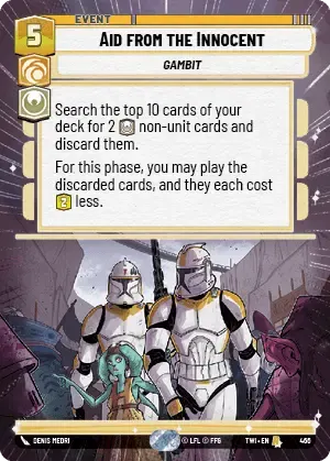 Aid from the Innocent - HYPERSPACE-FOIL
