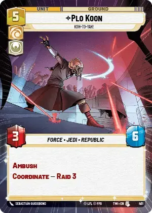 Plo Koon - HYPERSPACE-FOIL