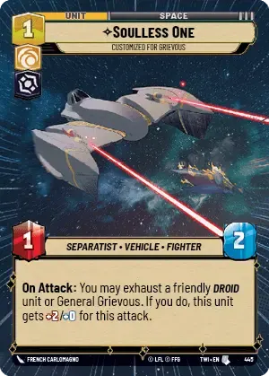 Soulless One - HYPERSPACE-FOIL