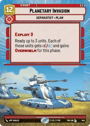 Planetary Invasion - HYPERSPACE-FOIL