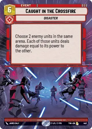 Caught in the Crossfire - HYPERSPACE-FOIL