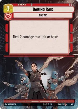 Daring Raid - HYPERSPACE-FOIL