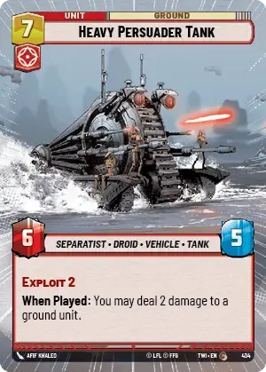 Heavy Persuader Tank - HYPERSPACE-FOIL
