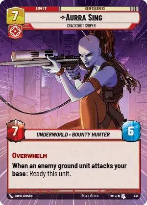 Aurra Sing - HYPERSPACE-FOIL