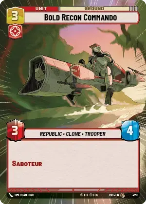 Bold Recon Commando - HYPERSPACE-FOIL