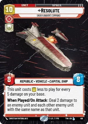 Resolute - HYPERSPACE-FOIL