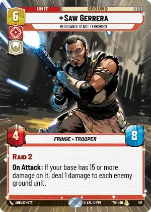 Saw Gerrera - HYPERSPACE-FOIL