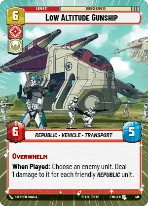 Low Altitude Gunship - HYPERSPACE-FOIL