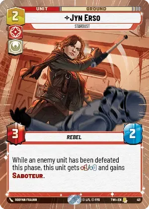 Jyn Erso - HYPERSPACE-FOIL