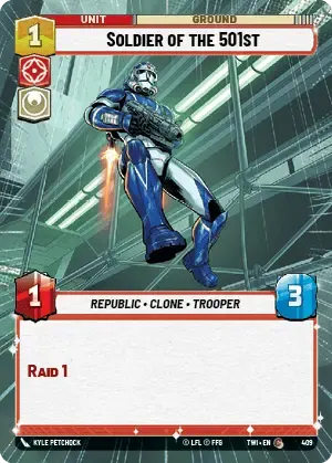 Soldier of the 501st - HYPERSPACE-FOIL