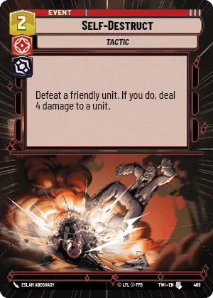 Self-Destruct - HYPERSPACE-FOIL