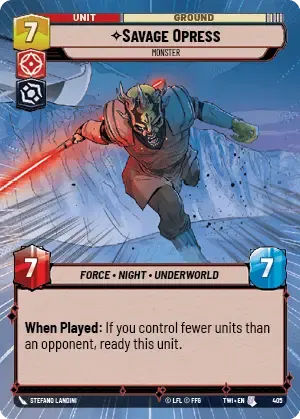 Savage Opress - HYPERSPACE-FOIL