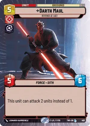 Darth Maul - HYPERSPACE-FOIL