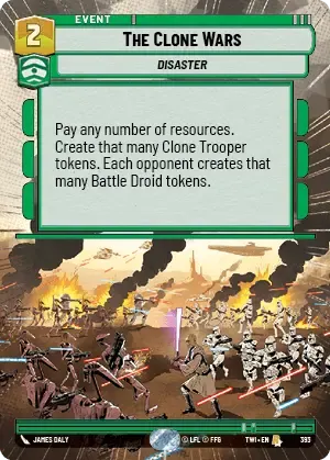 The Clone Wars - HYPERSPACE-FOIL