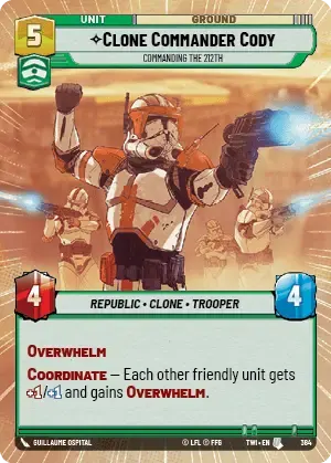 Clone Commander Cody - HYPERSPACE-FOIL