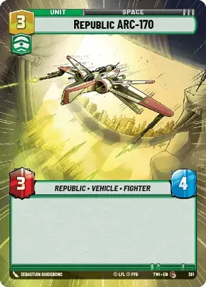 Republic ARC-170 - HYPERSPACE-FOIL