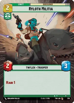 Ryloth Militia - HYPERSPACE-FOIL