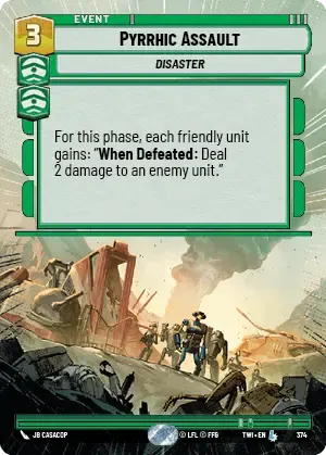 Pyrrhic Assault - HYPERSPACE-FOIL