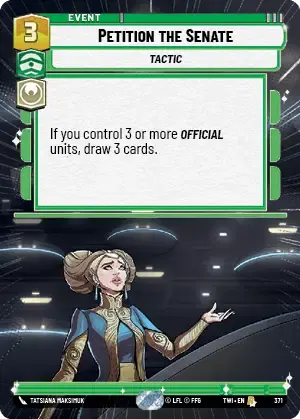 Petition the Senate - HYPERSPACE-FOIL