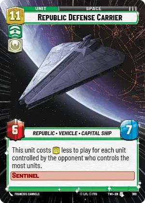 Republic Defense Carrier - HYPERSPACE-FOIL