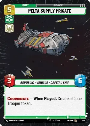 Pelta Supply Frigate - HYPERSPACE-FOIL