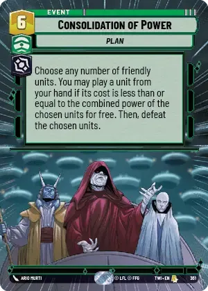 Consolidation of Power - HYPERSPACE-FOIL