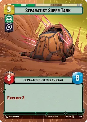 Separatist Super Tank - HYPERSPACE-FOIL