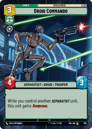 Droid Commando - HYPERSPACE-FOIL