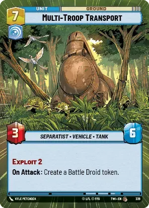 Multi-Troop Transport - HYPERSPACE-FOIL