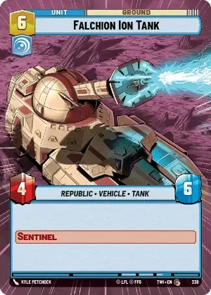 Falchion Ion Tank - HYPERSPACE-FOIL