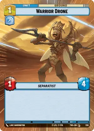 Warrior Drone - HYPERSPACE-FOIL
