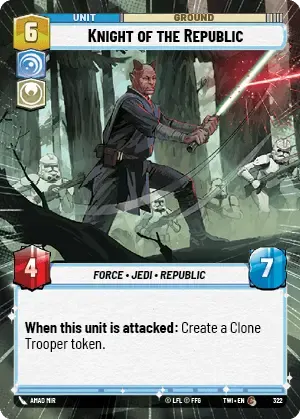 Knight of the Republic - HYPERSPACE-FOIL