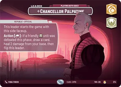 Chancellor Palpatine - FOIL (showcase)