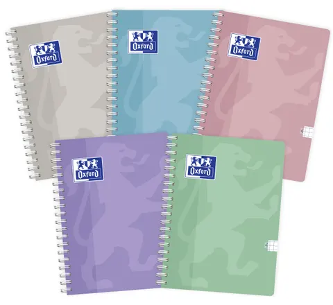 Kołozeszyt A4/80k kratka pastel Oxford A 5 HAMELIN 400175356