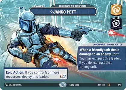 Jango Fett - FOIL (showcase