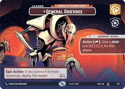 General Grievous - FOIL (showcase)