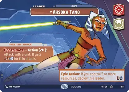 Ahsoka Tano - FOIL (showcase)