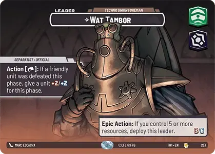 Wat Tambor - FOIL (showcase)