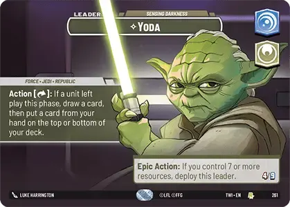 Yoda - FOIL (showcase)