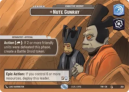 Nute Gunray - FOIL (showcase)