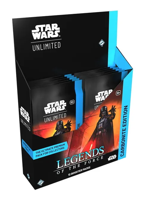 Star Wars: Unlimited - Legends of the Force - Carbonite Booster Box (12)