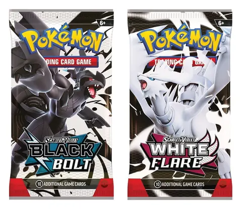 Pokemon TCG: Scarlet & Violet - Black Bolt + White Flare - Booster