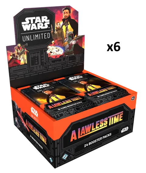 Star Wars: Unlimited Card Game - A Lawless Time - Booster Display (24) x6 - (CASE)
