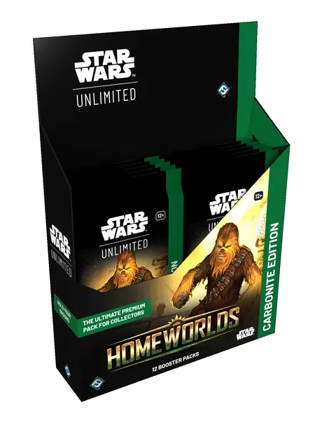 Star Wars: Unlimited Card Game - Homeworlds - Carbonite Booster Box (12)