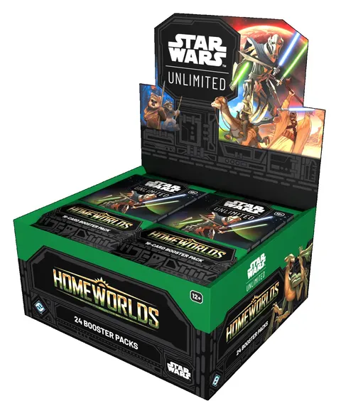 Star Wars: Unlimited Card Game - Homeworlds - Booster Box (24)
