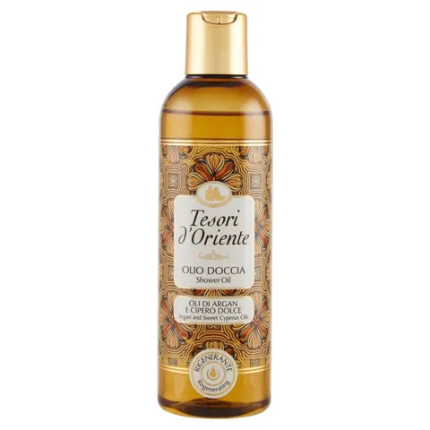 Tesori d'Oriente olejki arganu i cibory - Żel pod prysznic olejek (250 ml)