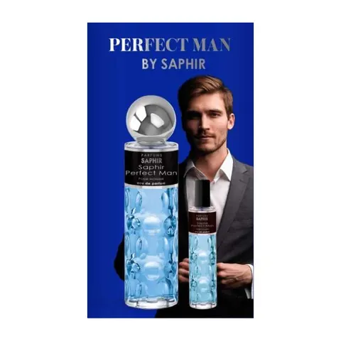 SAPHIR MEN Woda perfumowana PERFECT, zestaw edp 200 ml + 30 ml